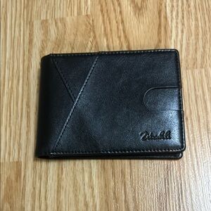 Black Leather Wallet
